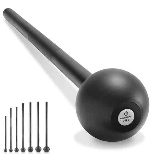 Steel Mace Bell - Mace Club for Strength Training - Full Body Workouts